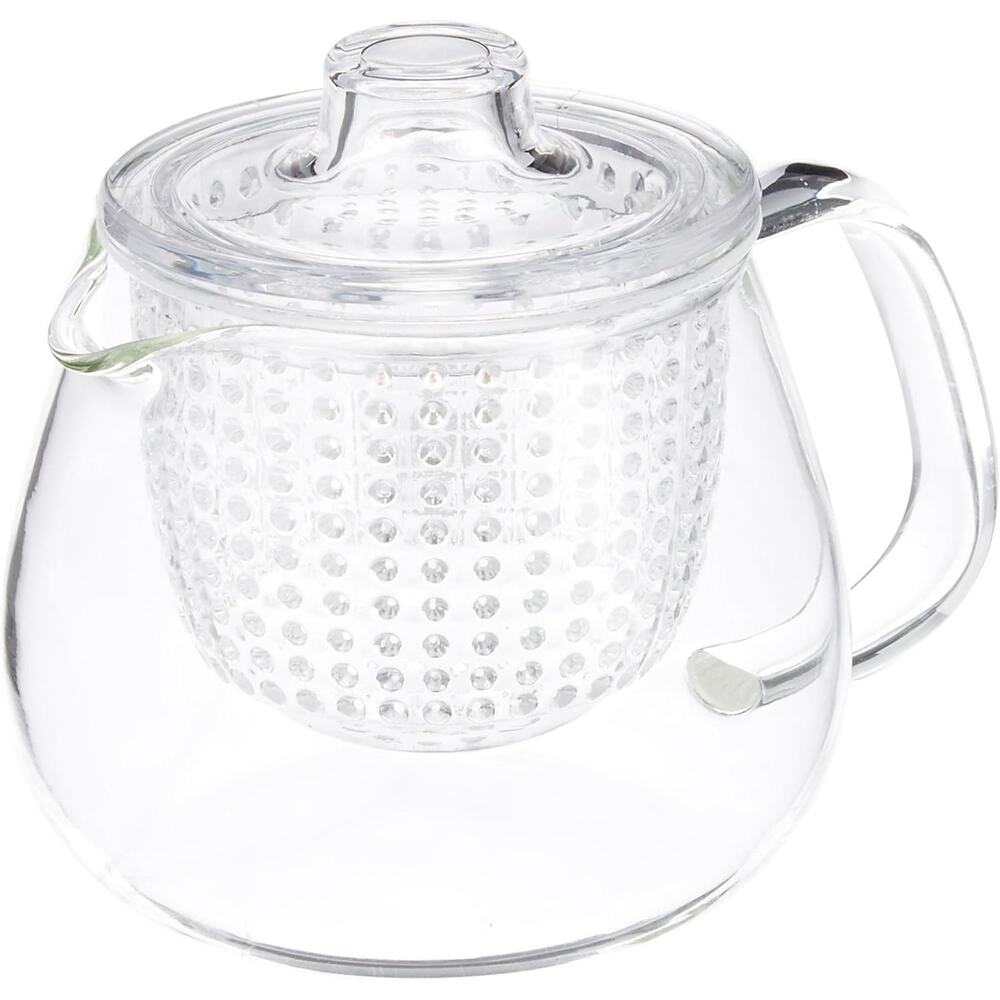 Kinto 22909 Glass/Plastic Teapot, 15.2 fl oz (450 ml) - Clear NEW